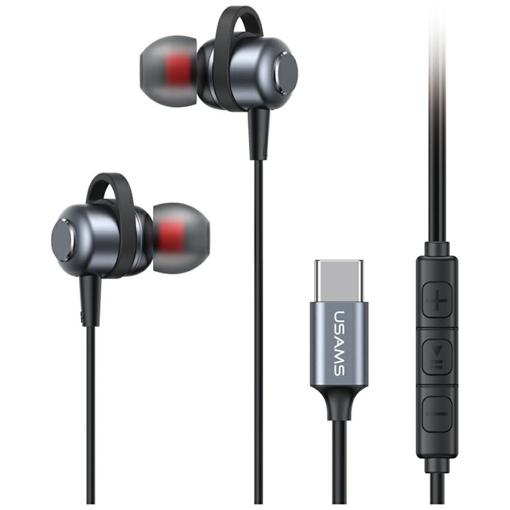 USAMS Stereo earbuds EP-48 USB-C tarnish