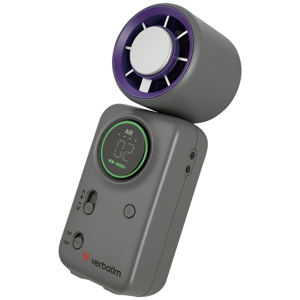 Verbatim Mini fan Cool `n` Go Ice Touch purple-grey 32347