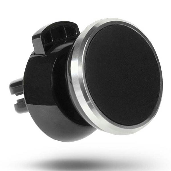 XQISIT Magnetic holder for ventilation grilles, black/black, 38471