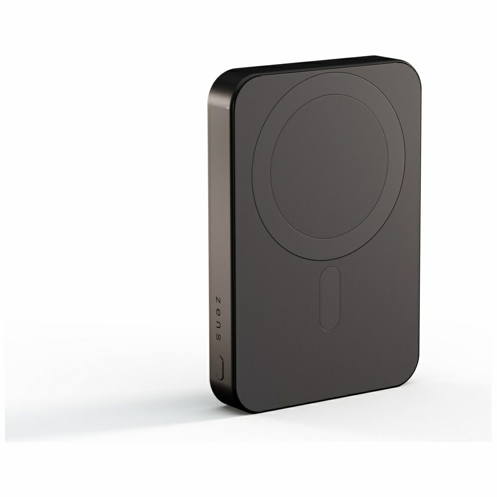 Zens Pro 1 Slim MagSafe Qi2 Power Bank, 15W USB-C, 10000 mAh, Black